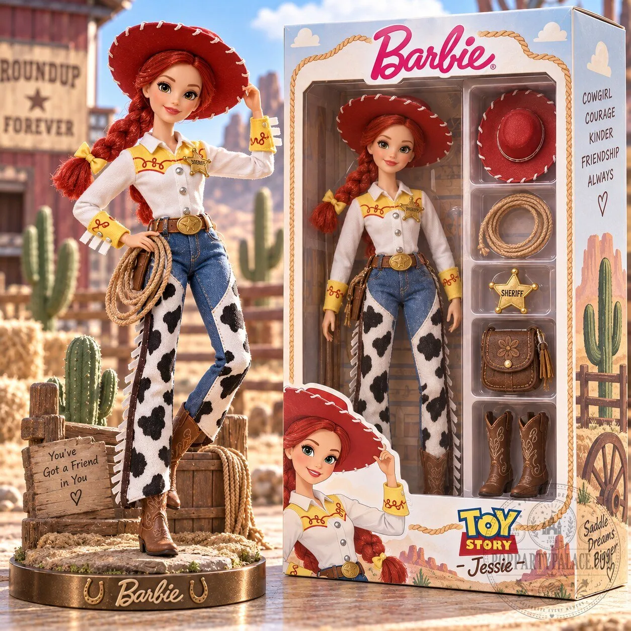 Barbie Toy Story Jessie Cowgirl Collector Doll with Accessories