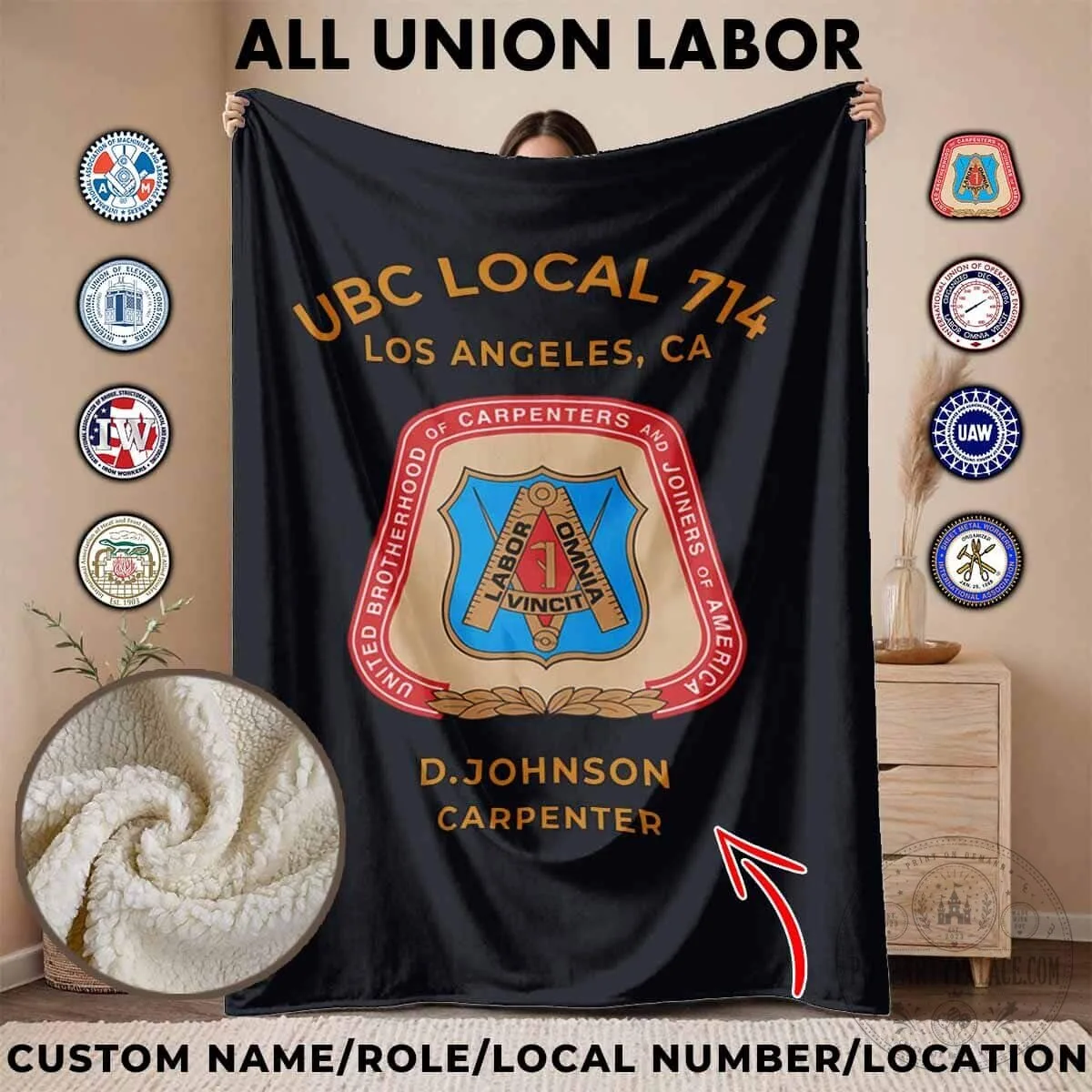 United Brotherhood of Carpenters and Joiners of America Local 714 Blanket 4 United Brotherhood of Carpenters and Joiners of America Local 714 Blanket