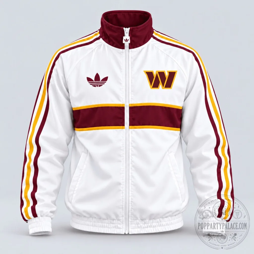 Washington Commanders National Football League Vintage Heritage Track Jacket Washington Commanders National Football League Vintage Heritage Track Jacket